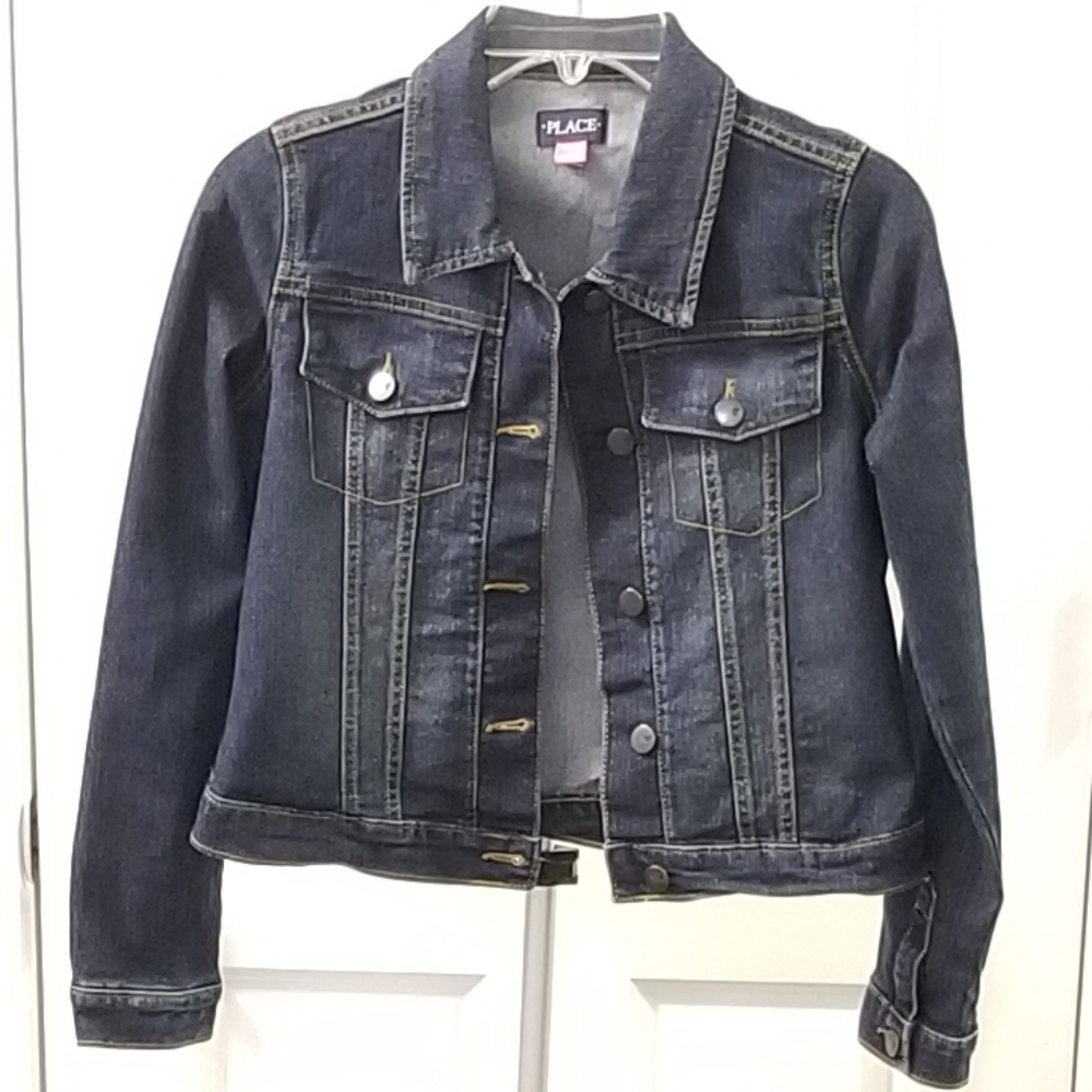 *2/$20 Children's Place sz XL-14 Denim Jacket.